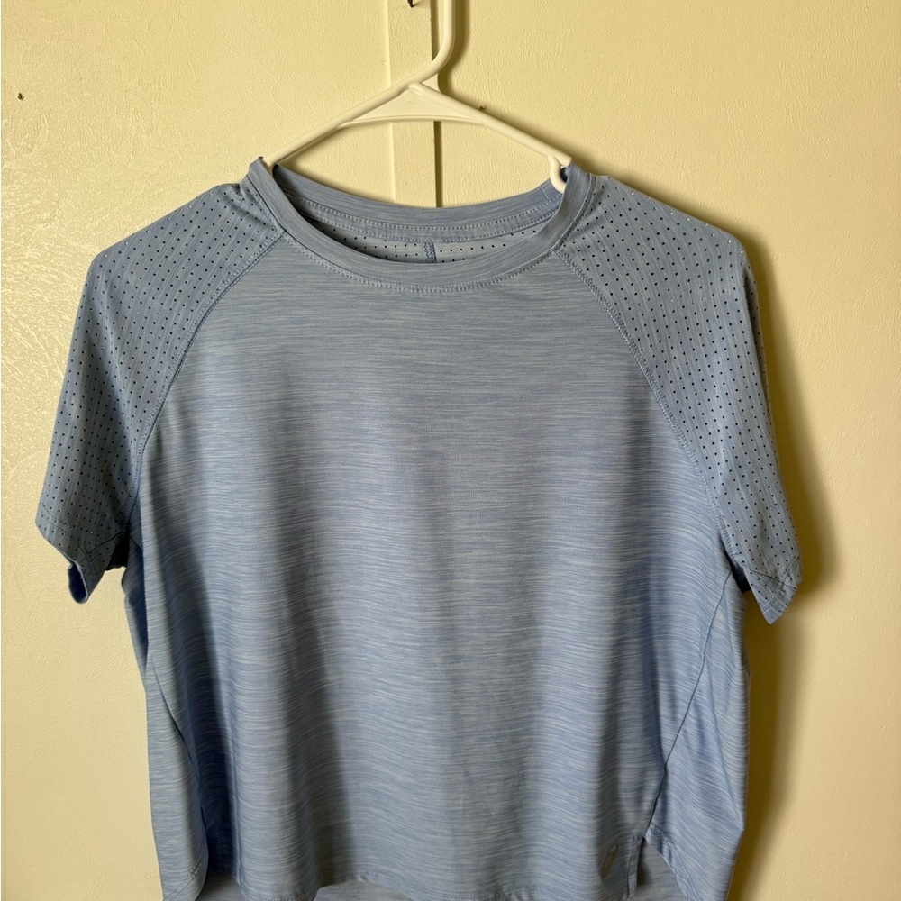 Asics Light Blue Short Sleeve Tee